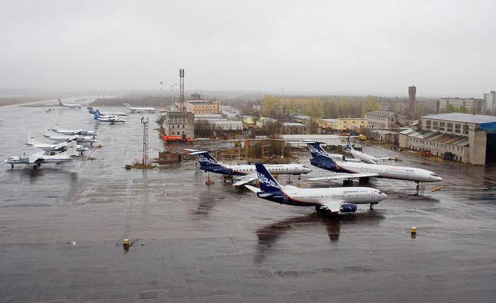 Град Архангелск: аеродром Талаги
