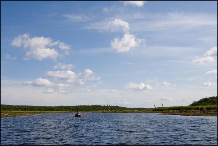 Серебранское резервоар (Мурманскаа область) - описание, својства, фото